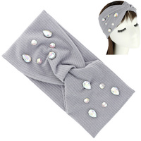 KNOTTED WIDE HEADWRAP TURBAN