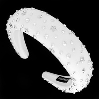 THICK CUSHION FASHION HEADBAND WITH RHINESTONE & STARS