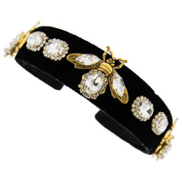 RHINESTONE BEE HEADBAND