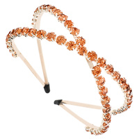 DOUBLE RHINESTONE HEADBAND