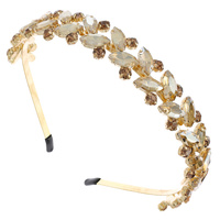 CRYSTAL MARQUISE STONE JEWELED HEADBAND