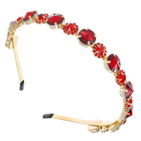 BAROQUE STYLE CRYSTAL GEMS JEWELED HEADBAND