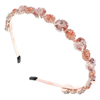 BAROQUE STYLE CRYSTAL GEMS JEWELED HEADBAND