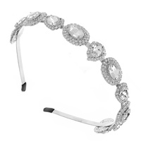 BAROQUE STYLE CRYSTAL GEMS  JEWELED HEADBAND