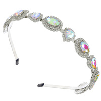 BAROQUE STYLE CRYSTAL GEMS  JEWELED HEADBAND