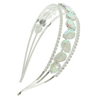CRYSTAL RHINESTONE LAYERED HEADBAND