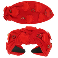 VALENTINE TOP KNOT HEADBAND