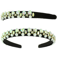 BAROQUE CRYSTAL PEARL HEADBAND