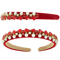 BAROQUE CRYSTAL PEARL HEADBAND