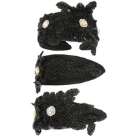 JEWEL BEADED FLOWER HEADBAND