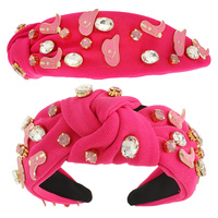 WESTERN THEMED JEWEL EMBELLISHED HEADBAND