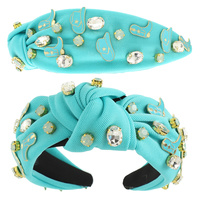 WESTERN THEMED JEWEL EMBELLISHED HEADBAND