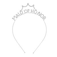 RHINESTONE MAID OF HONOR HEADBAND