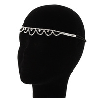 RHINESTONE STRETCH HEADBAND