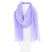 Sheer Chiffon Scarf Hg7700Lv