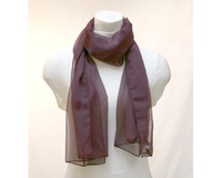 Sheer Chiffon Scarf Hg7700Pu