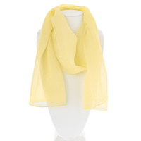 Sheer Chiffon Scarf Hg7700Yl