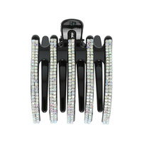CRYSTAL RHINESTONE ACRYLIC MINI HAIR CLAW CLIP