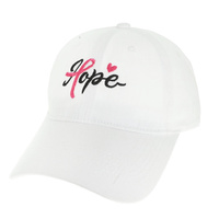 HOPE SCRIPT DENIM BASEBALL CAP