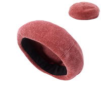 CHENILLE FABRIC SIDE CLASSY BERET