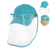 BASEBALL CAP W/REMOVABLE FACE COVER