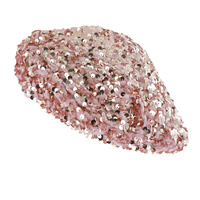 SEQUIN FRENCH WINTER FASHION BERET