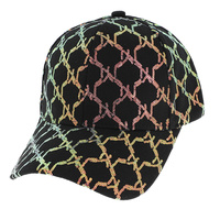 FASHION SEQUIN ADJUSTABLE BASEBALL CAP