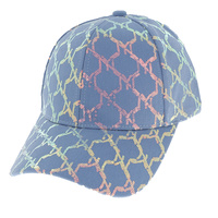 FASHION SEQUIN ADJUSTABLE BASEBALL CAP