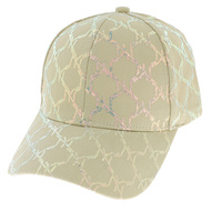 FASHION SEQUIN ADJUSTABLE BASEBALL CAP