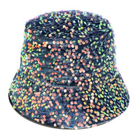 FASHION GLITTER SEQUIN SPARKLE BUCKET HAT