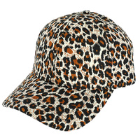 LEOPARD PRINT FASHION BASEBALL CAP