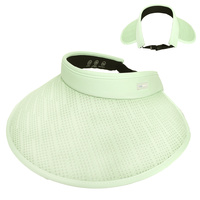 FASHION WIDE DOWN BRIM FABRIC SUN VISOR HAT