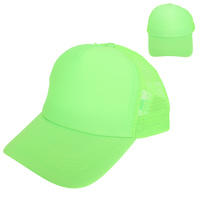 SINGLE-COLOR MESH BACKING BASEBALL CAP