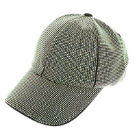 RHINESTONE STUDDED BASEBALL CAP