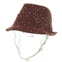 Glitter Sparkle Fedora Hat Htc591Br