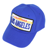 LOS ANGELES CALIFORNIA PLATE CAP