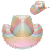 FASHION SEQUIN GLITTERING COWBOY HAT