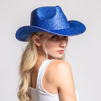 FASHION SEQUIN GLITTERING COWBOY HAT