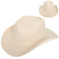 FASHION WESTERN FELT COWBOY HAT