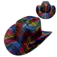 FASHION WESTERN METALLIC COWBOY HAT