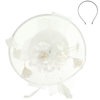 FLORAL SINAMAY DISC FASCINATOR