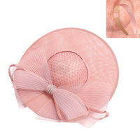 ORGANZA BOW SAUCER FASCINATOR
