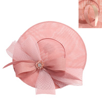 LOOPED BOW SAUCER FASCINATOR