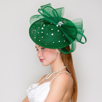 ORGANZA BOW SAUCER FASCINATOR