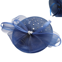 ORGANZA BOW SAUCER FASCINATOR