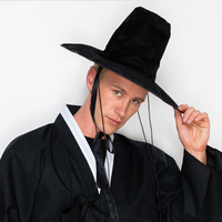 TRADITIONAL KOREAN FLAT TOP HAT