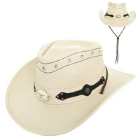 WESTERN STEERHEAD COWBOY HAT