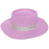 FLOPPY BRIM PAPER BRAID SUNSHADE HAT