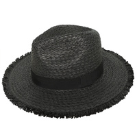WESTERN PINCHED FRONT STYLE STRAW COWBOY HAT