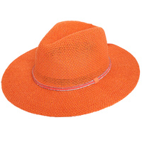 FLOPPY WIDE BRIM PAPER BRAID PANAMA HAT